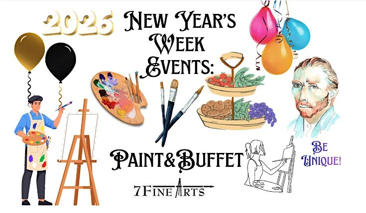 Paint and Buffet: New Years Week