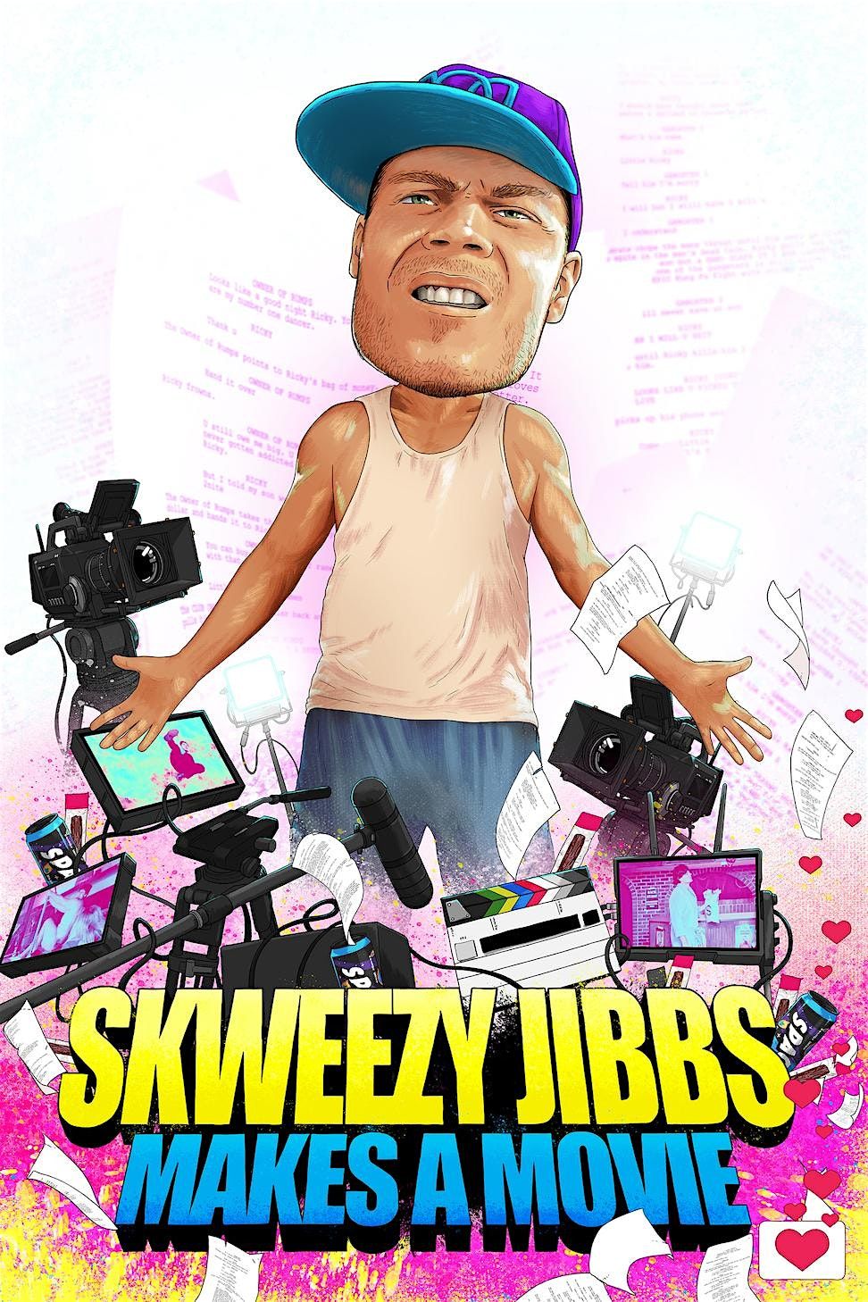 OKC Premiere of Skweezy Jibbs Makes a Movie w\/ Skweezy Live!