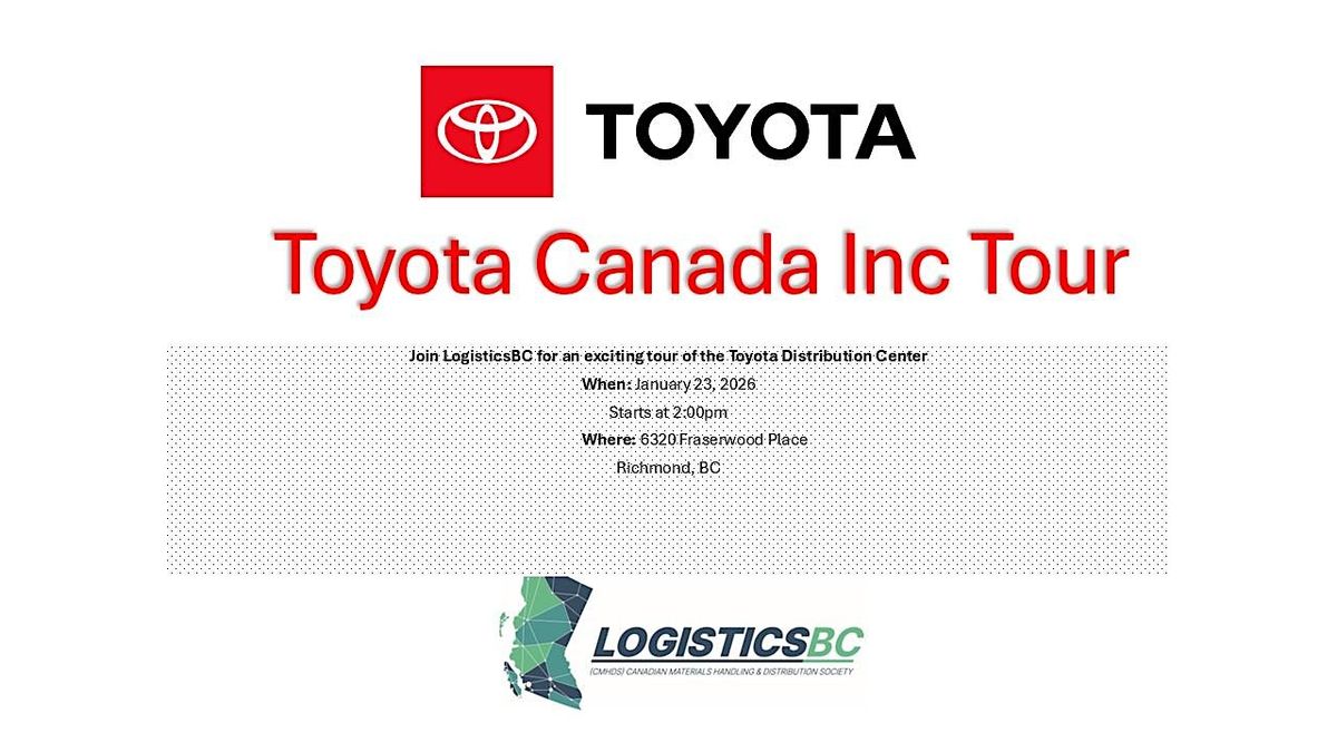 Toyota Distribution Center Tour