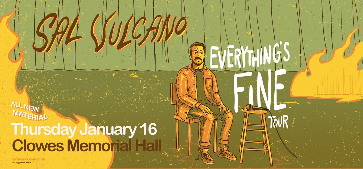 Sal Vulcano: Everything's Fine Tour at Capitol Center for the Arts - New Hampshire