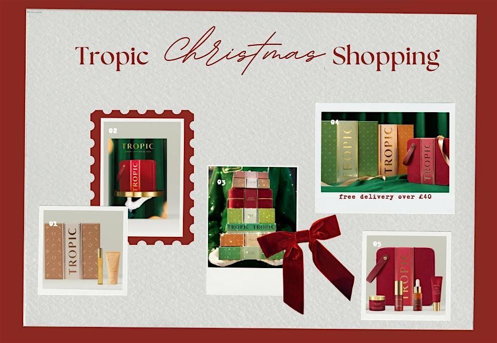 FREE talk on detox and weight loss & Tropic Christmas shopping experience!