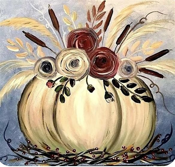 Pumpkins for Thanksgiving Paint and Sip