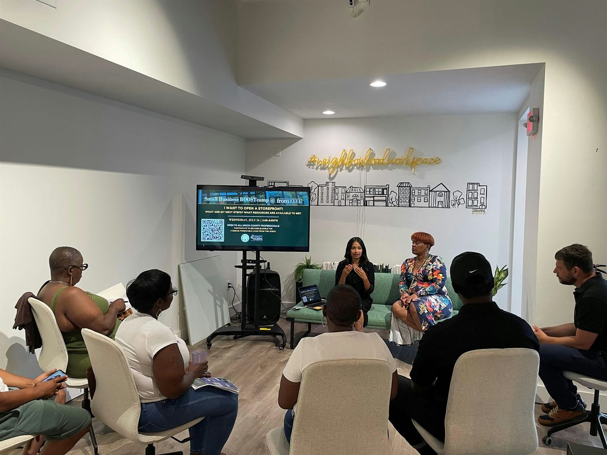 Small Business BOOSTcamp @ from HERE