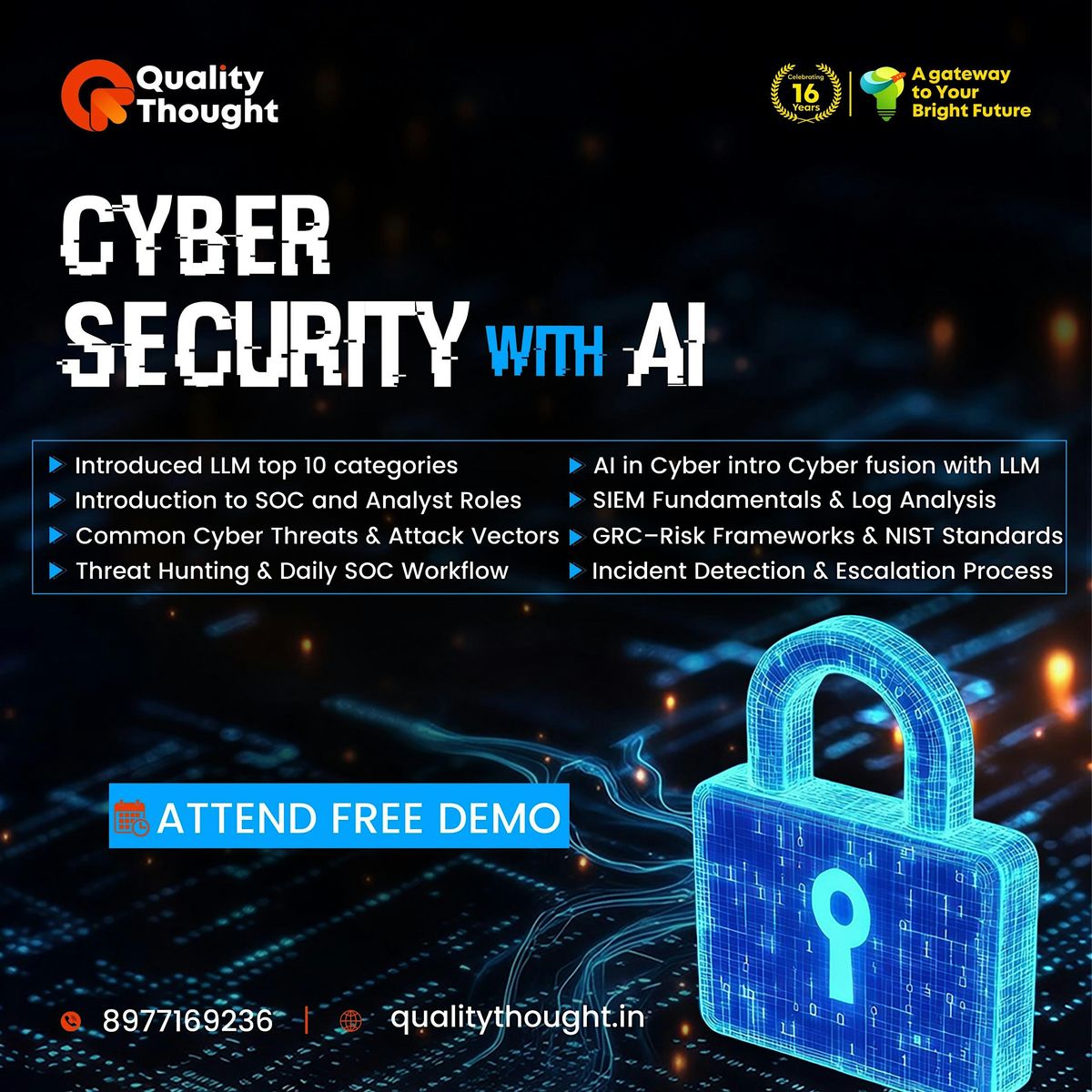 Cyber Security Course FREE DEMO