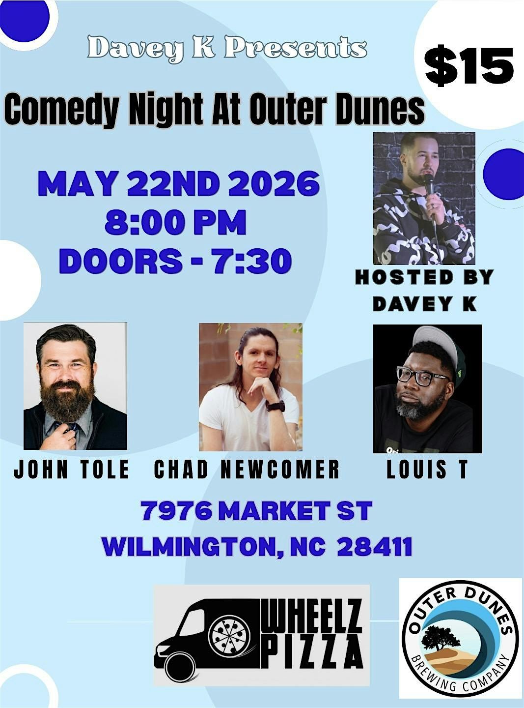 Copy of Comedy night at Outer Dunes