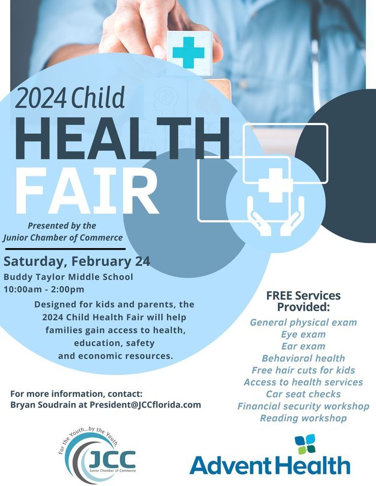 2024 Child Health Fair (Flagler County) Buddy Taylor Middle School