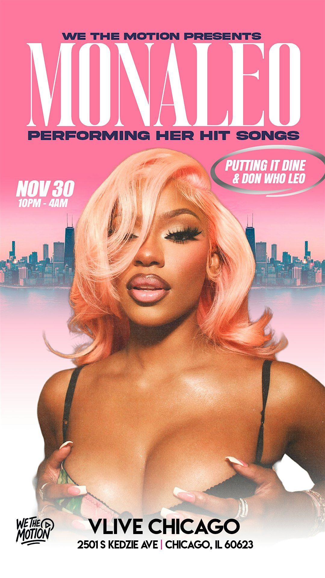 \u201cPutting Ya Dine\u201d Monaleo Official Concert After Party