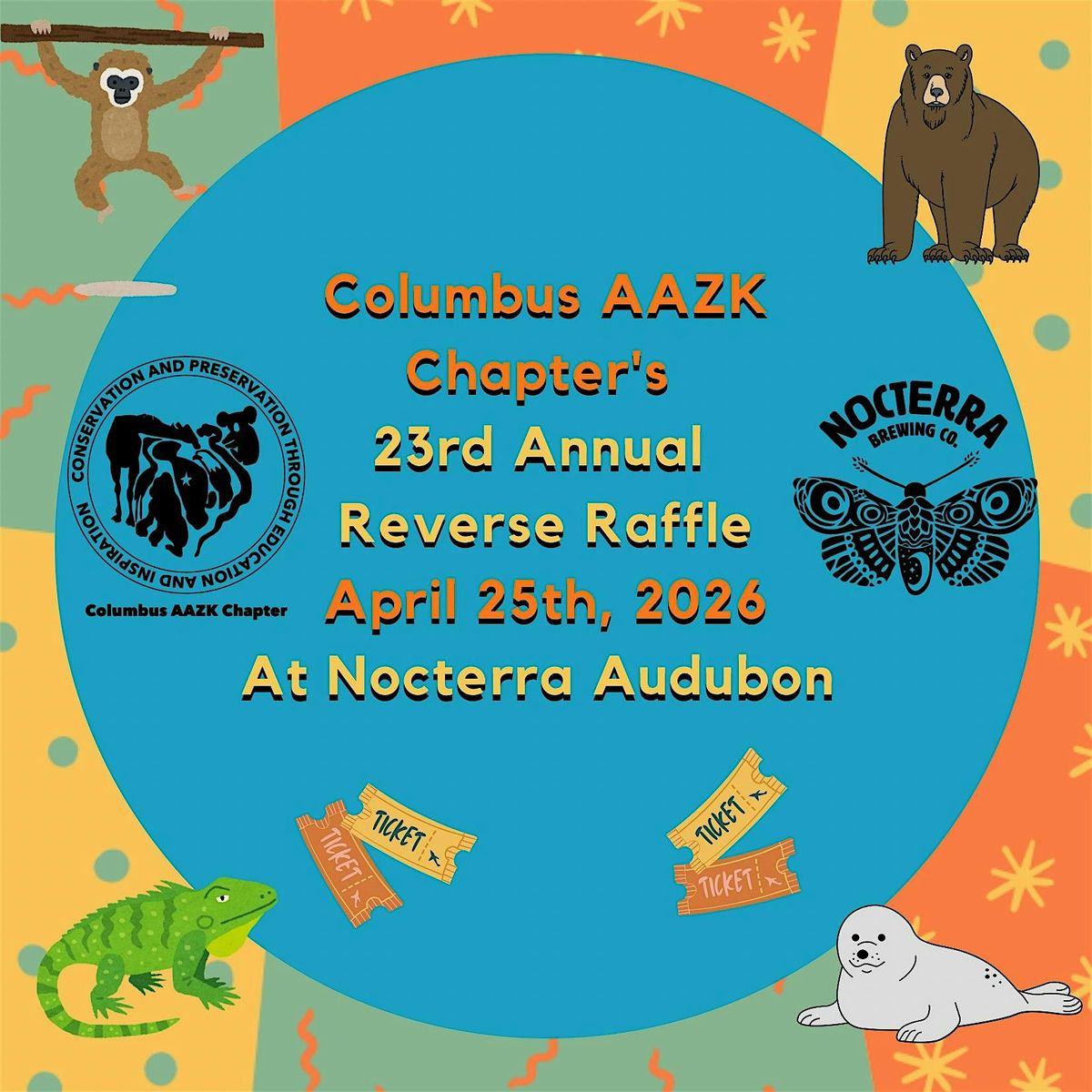 Aac Raffle Columbus AAZK Chapters Reverse Raffle at Nocterra Brewing Co. - Audubon ...