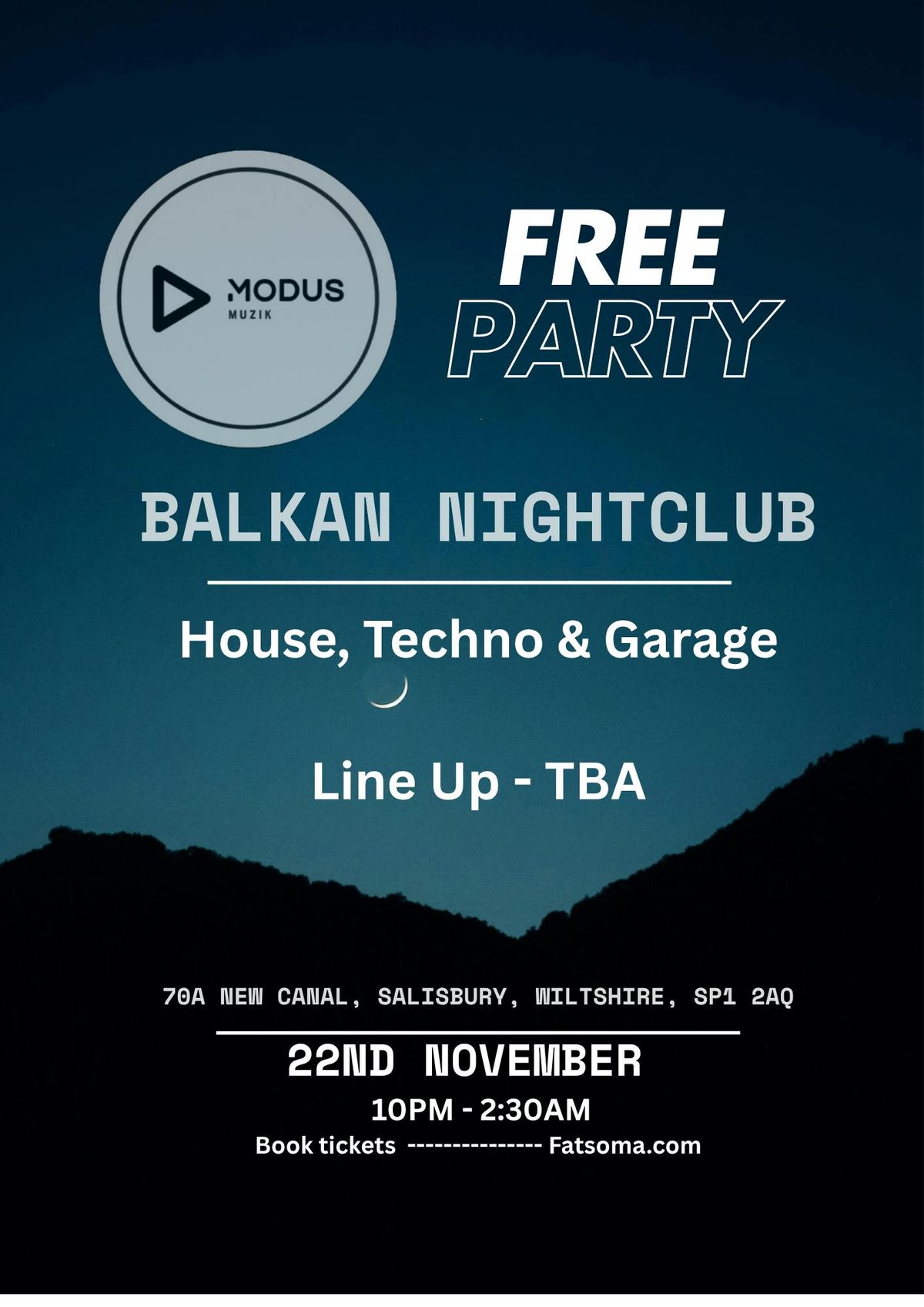 \ud83c\udfb6 Modus @ BALKAN Nightclub \ud83c\udfb6