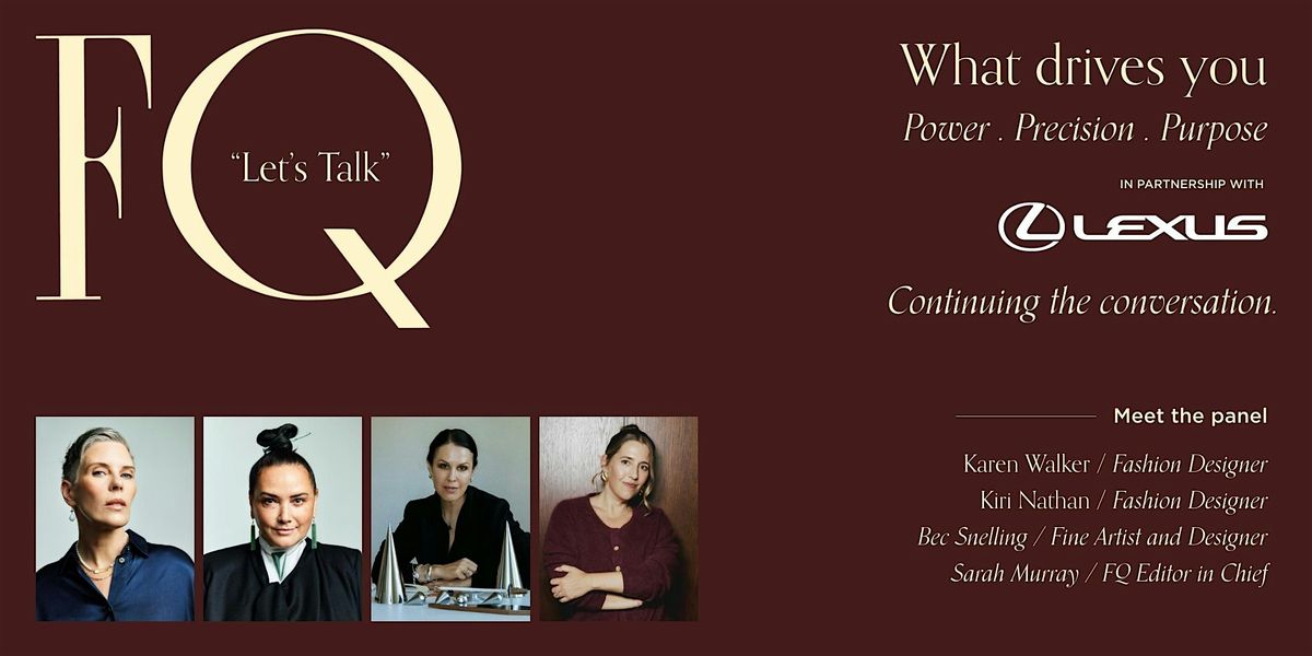 FQ Let's Talk: Power, Precision, Purpose