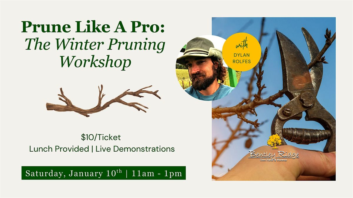 Prune Like A Pro: The Winter Pruning Workshop