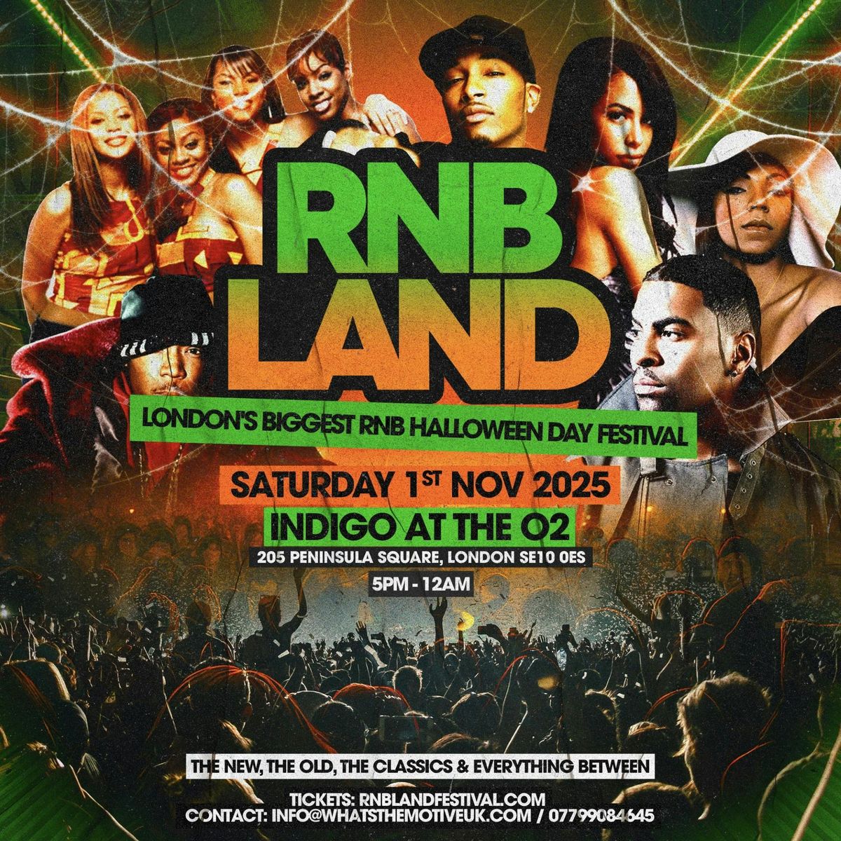 RNBLAND - London's Biggest HALLOWEEN DAY FESTIVAL (3000 RNB LOVERS)