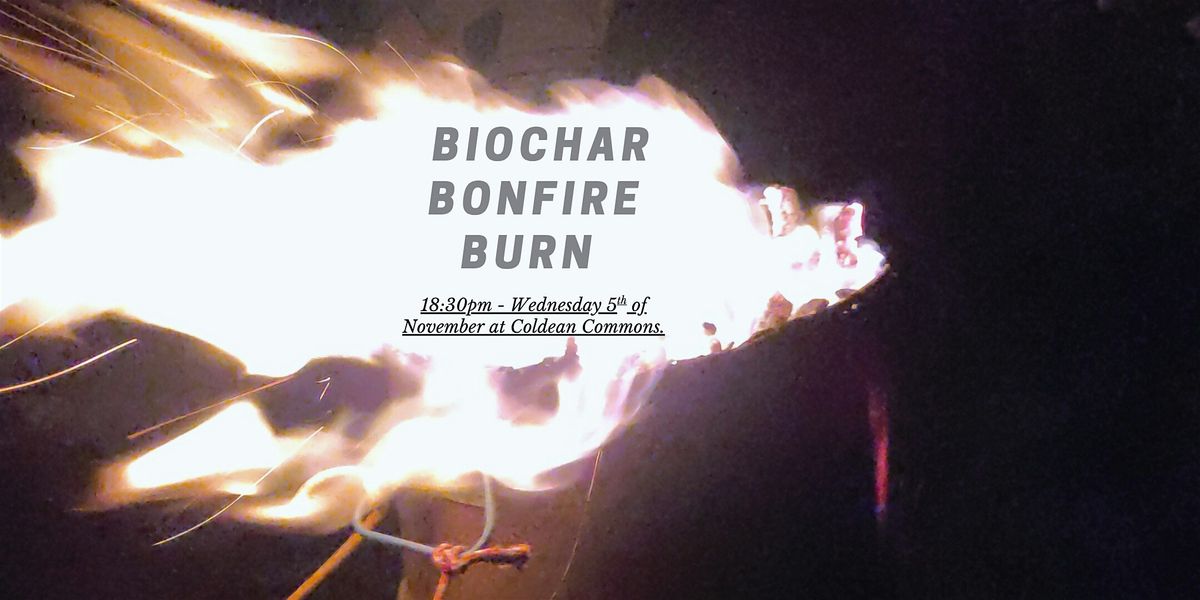 BioChar Burn at the Commons!