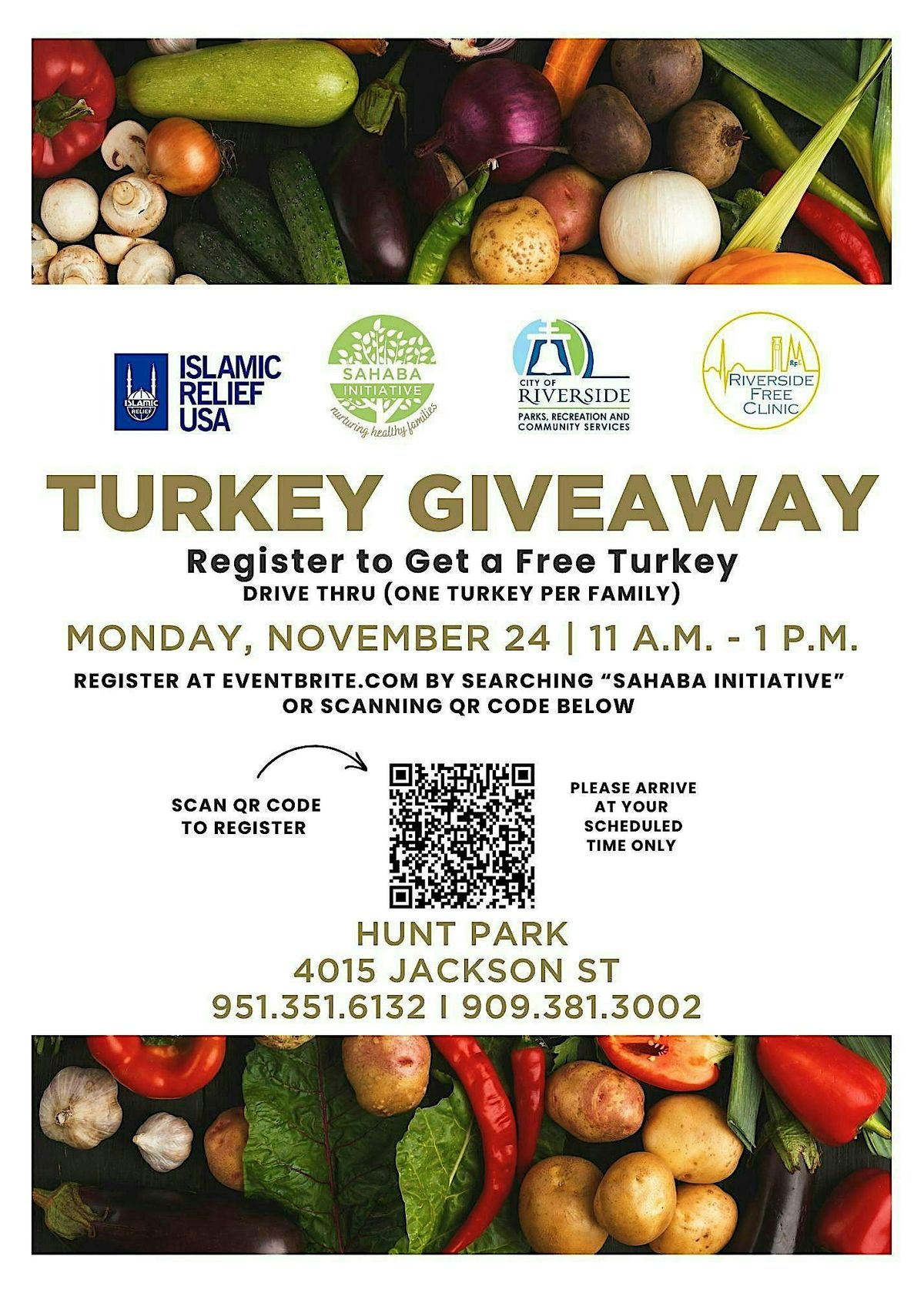 Sahaba Initiative - Hunt Park Turkey Distribution 2025