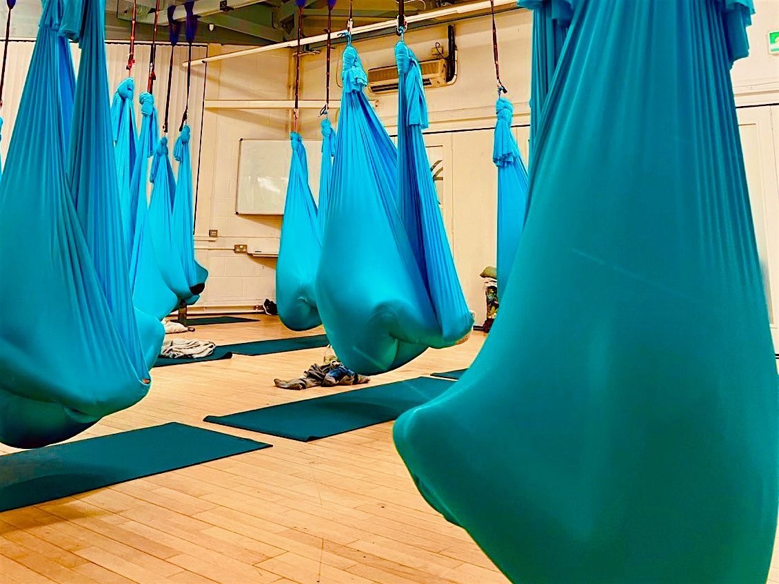 Aerial Yoga Deep Stretch Workshop: Otley, 12th July, 3.45-5.15pm