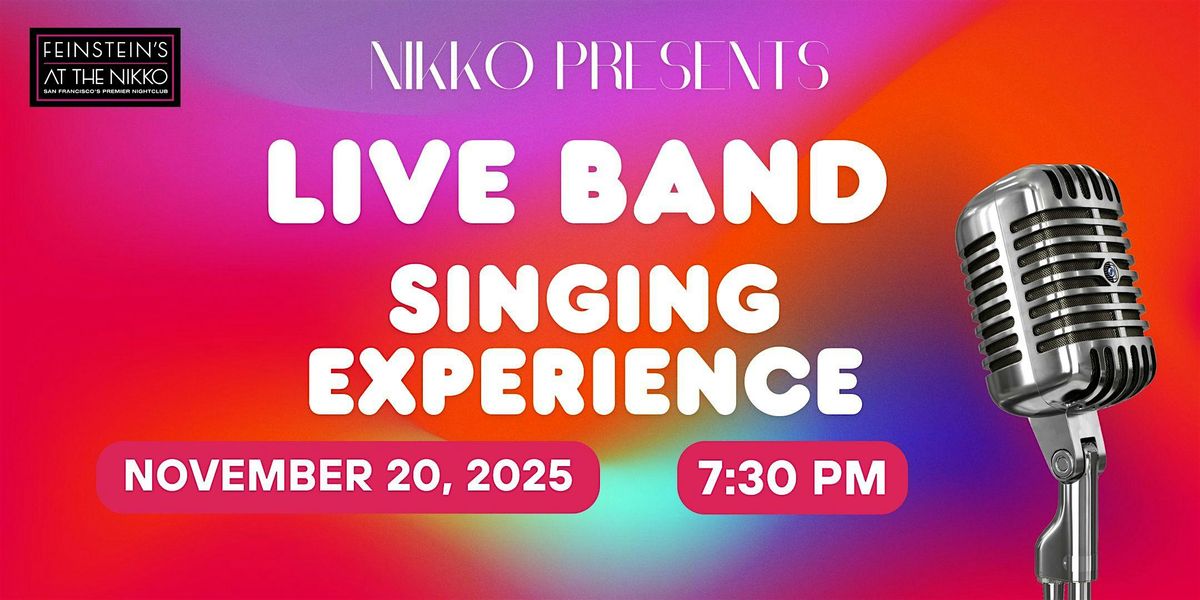 Live Band Singing Experience