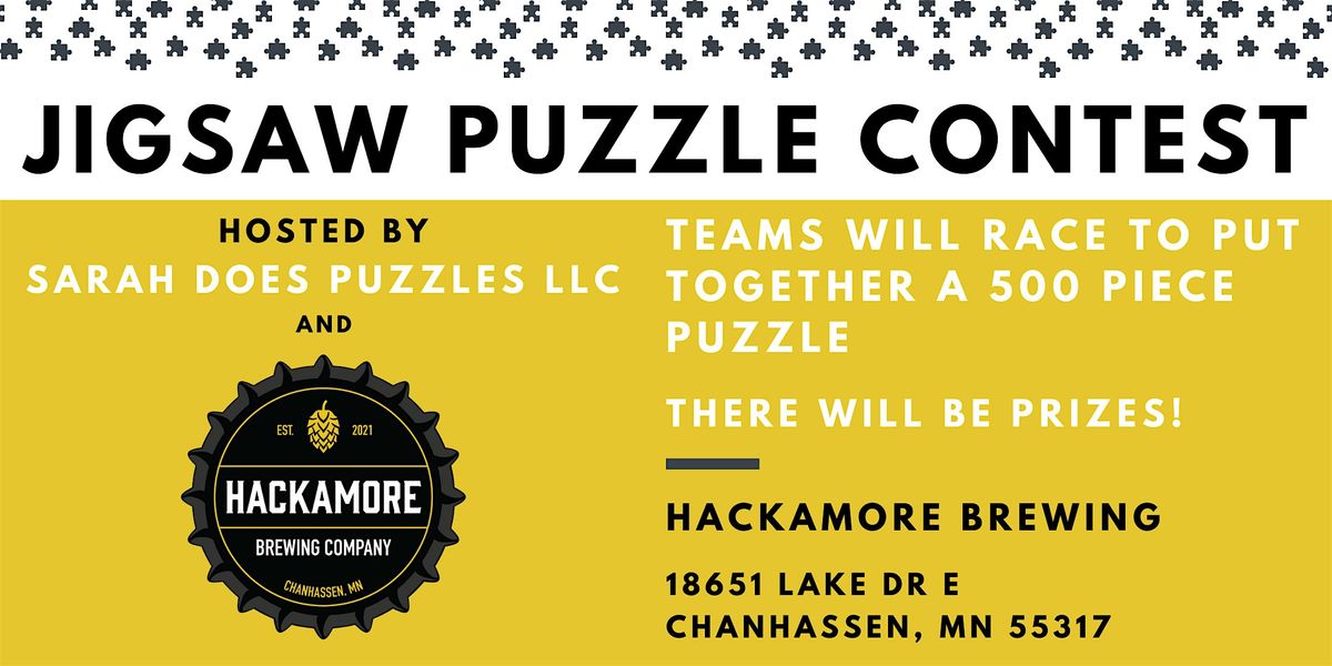 Team Jigsaw Puzzle Contest at Hackamore Brewing Company - January 2026
