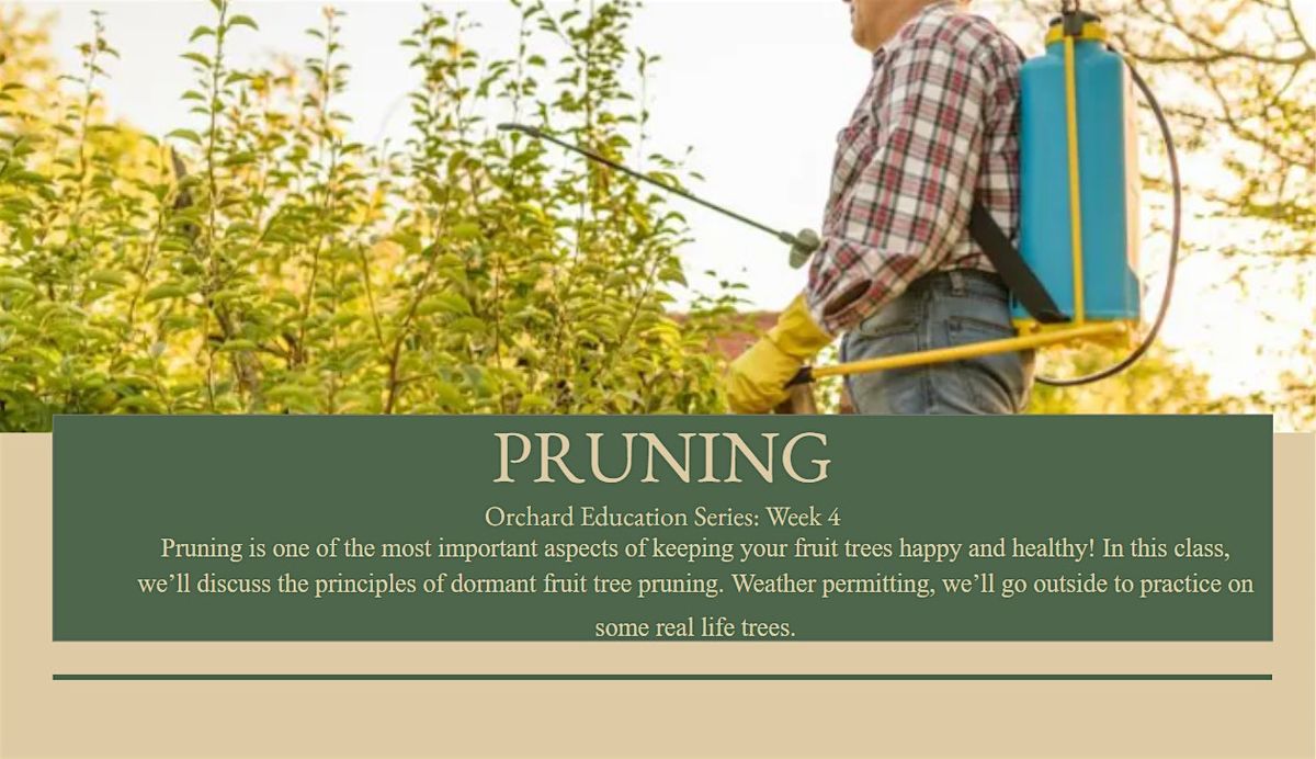 Pruning: Orchard Education Series
