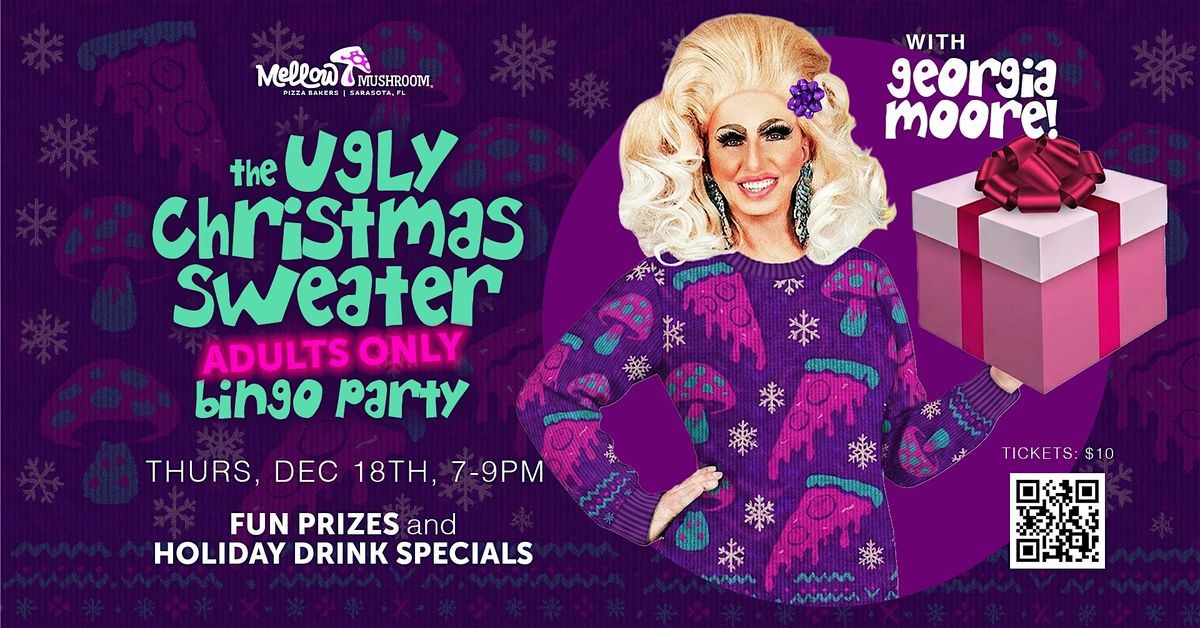 The Ugly Christmas Sweater (ADULTS ONLY) Bingo Party