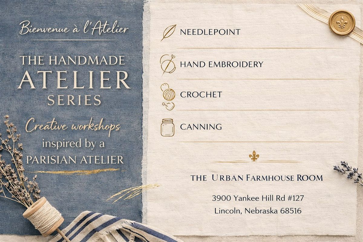 The Handmade Atelier Series - Hand Embrodiery
