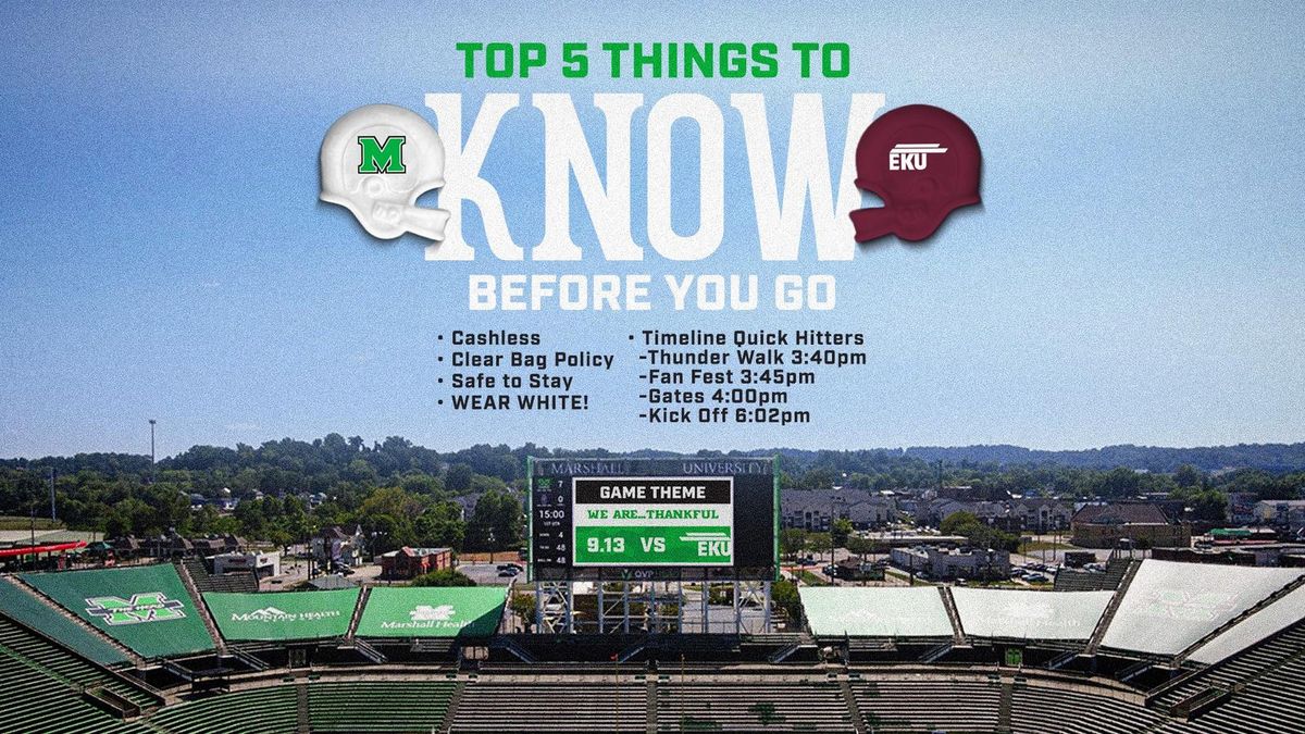 Parking Marshall Thundering Herd at Eastern Kentucky Colonels Womens Basketball