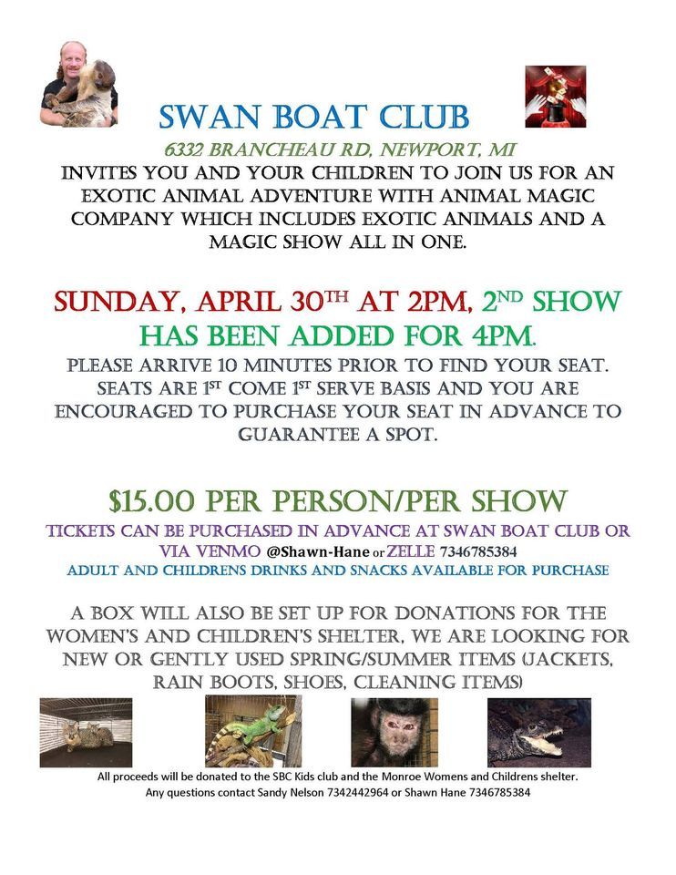 Exotic Animal Magic Show