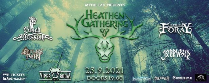 Heathen Gathering - Folk & Pagan Metal Festival | Viper Room Vienna |  September 25 to September 26