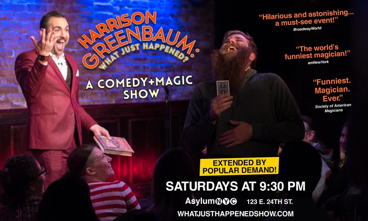 OffBroadway Comedy+Magic Show Asylum NYC, New York, NY August 10, 2024