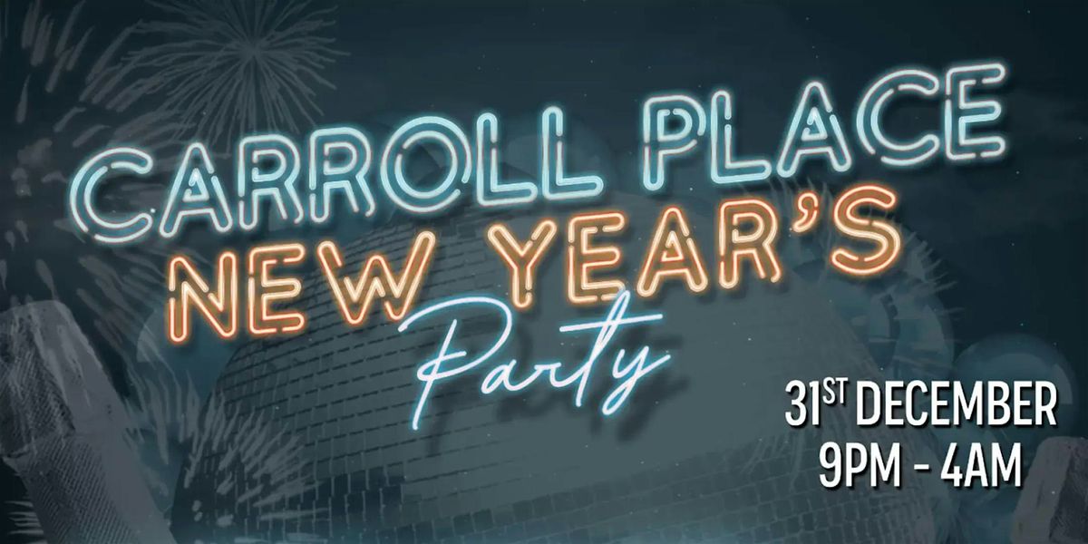 Carroll Place NYC New Year's Eve Party