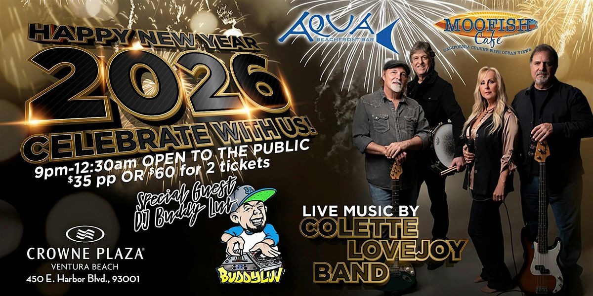 Shake It Into 2026: NYE Party with the Colette Lovejoy Band!