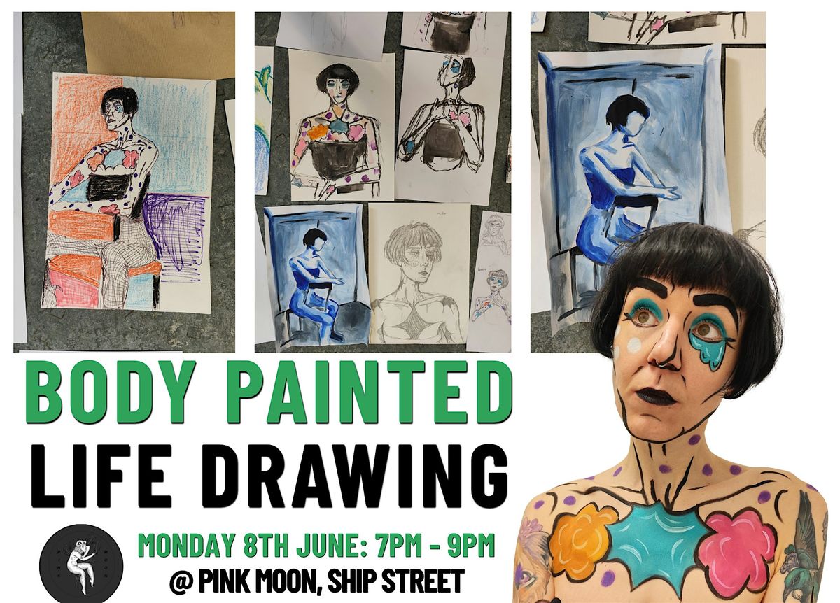 Body-Painted Life Drawing @ Pink Moon