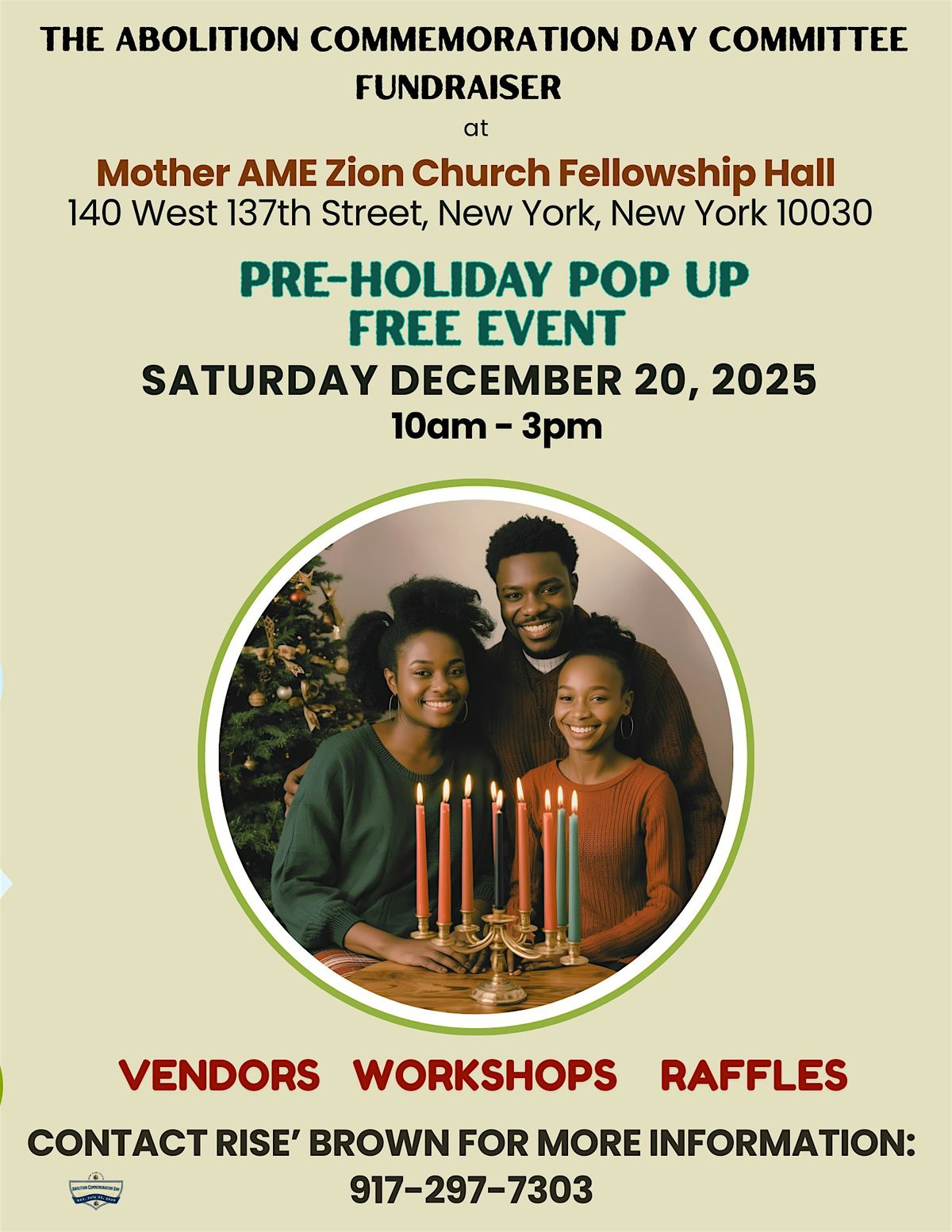 A Kwanzaa-Inspired Pre-Holiday Pop Up Fundraiser