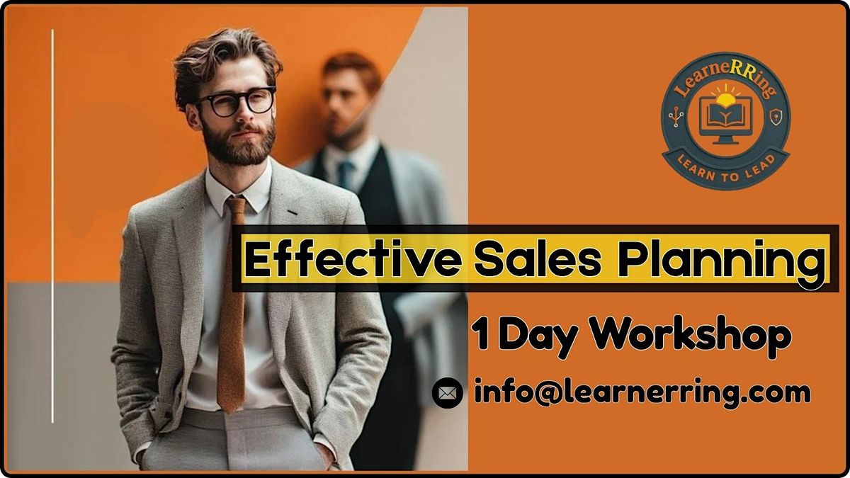Effective Sales Planning 1 Day Workshop | Dearborn, MI