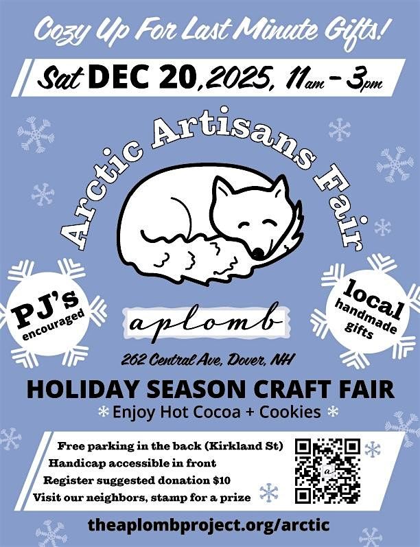 Arctic Artisans Holiday Craft Fair