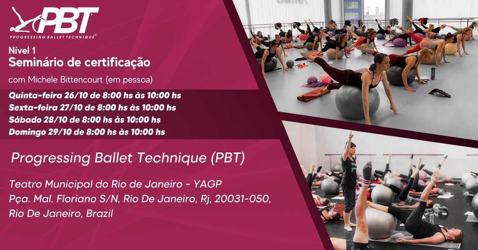 YAGP - Rio de Janeiro \/ Progressing Ballet Technique Workshop N\u00edvel 1