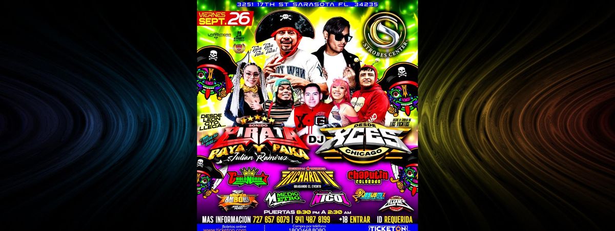 SONIDO PIRATA, DJ XCES, RICHARD TV & M\u00c1S