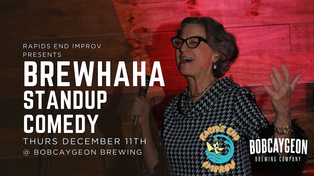 BREWHAHA: Stand Up Comedy @ Bobcaygeon Brewing