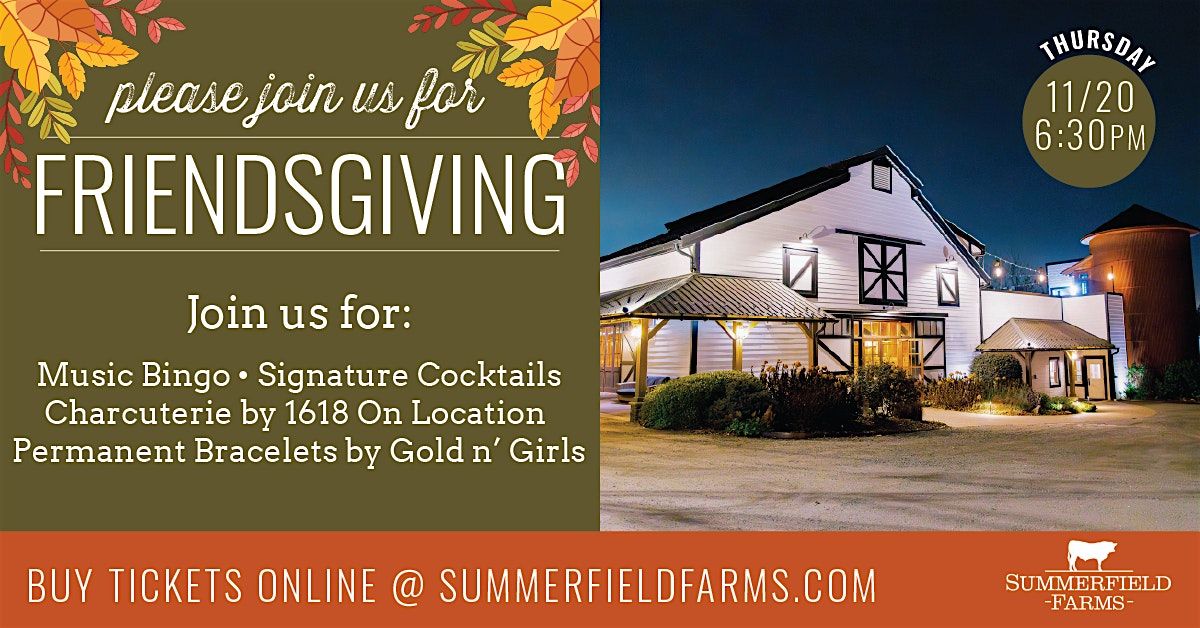 Friendsgiving at The Barn