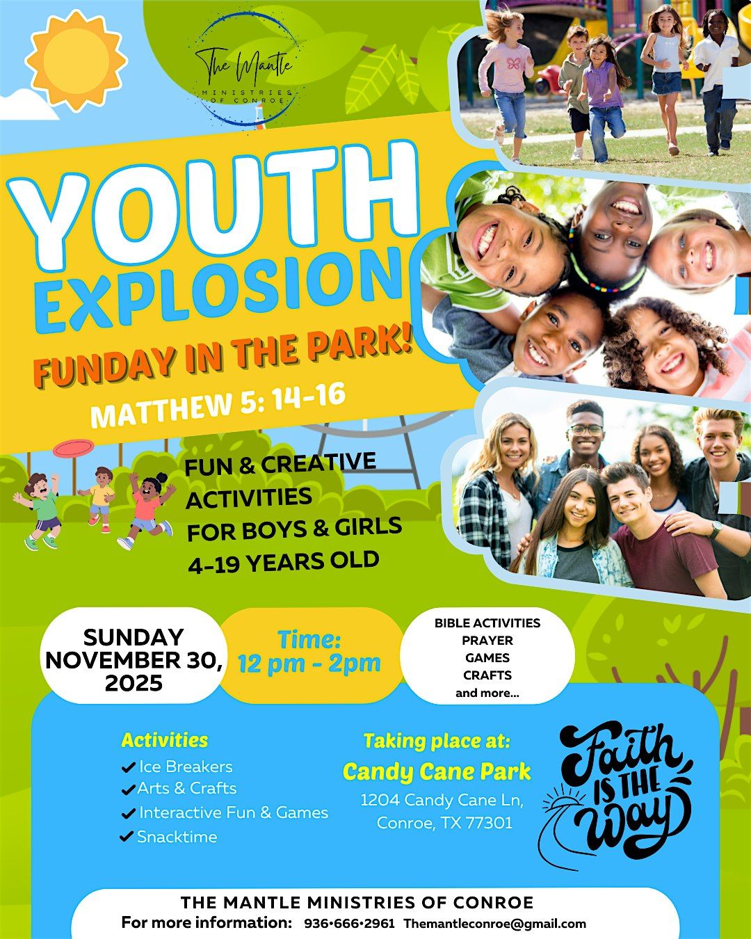 Youth Explosion: Funday in the Park