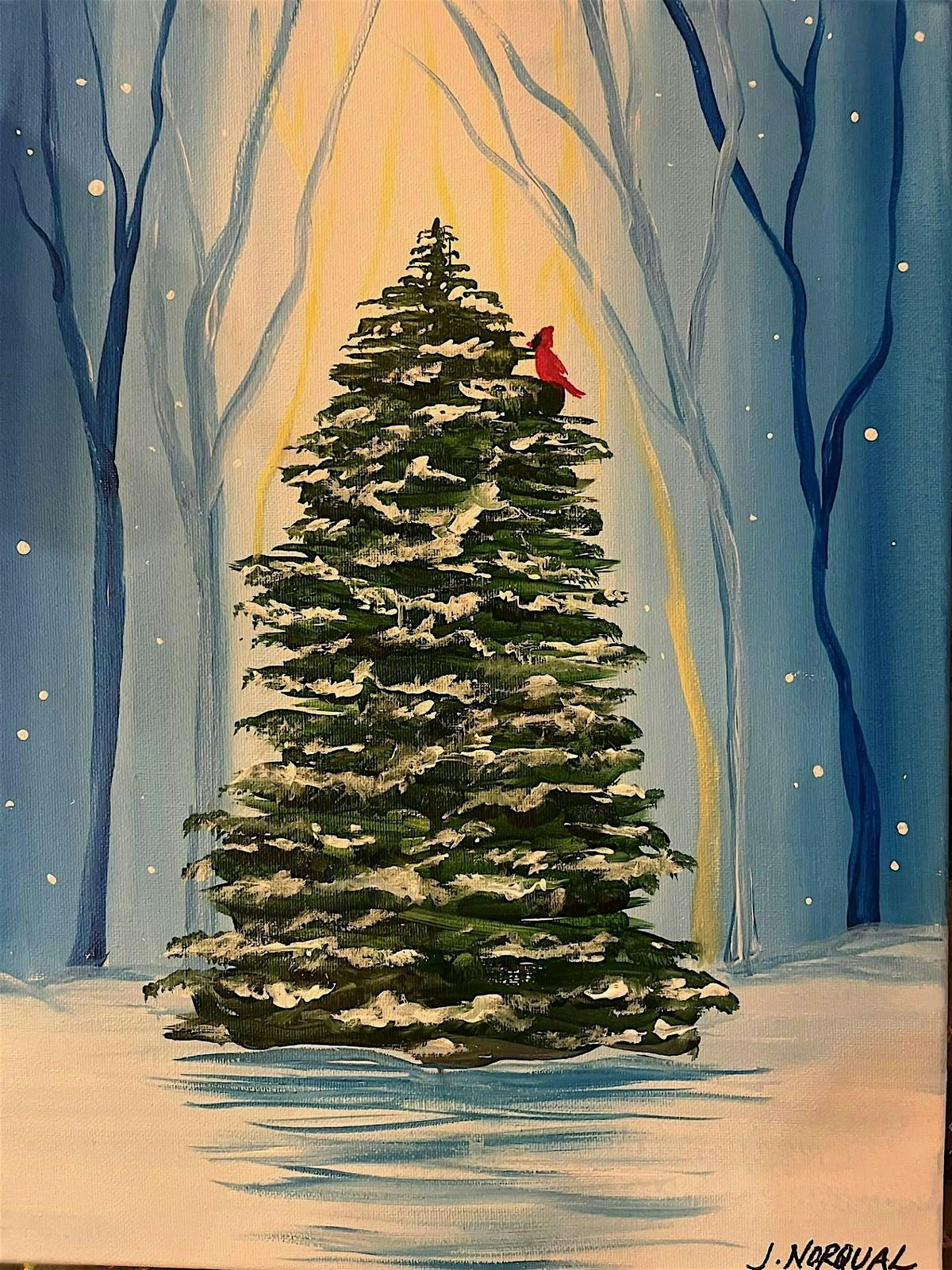 Adult Paint Night - Christmas