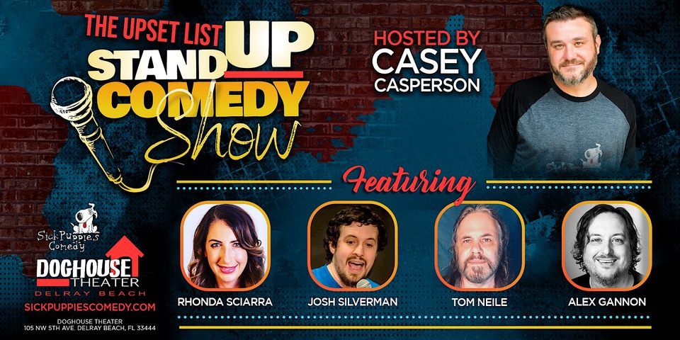 Stand Up Comedy Show at Doghouse Theater in Delray Beach