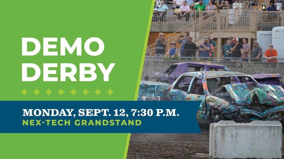 Demolition Derby Kansas State Fair, Hutchinson, KS September 12, 2022