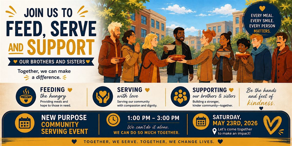 Feeding the Homeless- New Purpose International Church