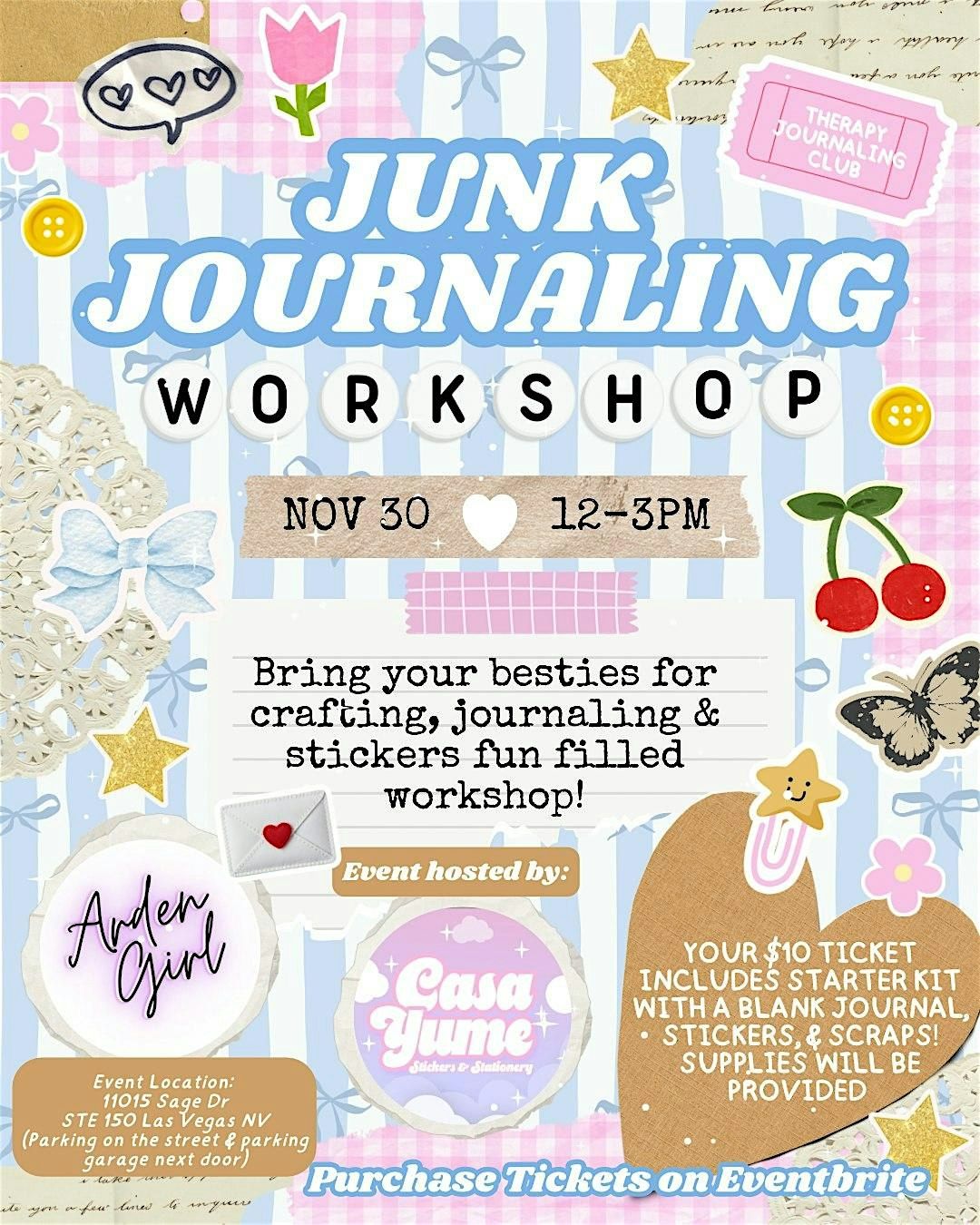 Junk Journal Workshop