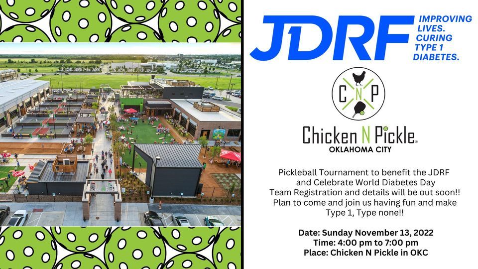 JDRF Pickleball Tournament at Chicken N Pickle Chicken N Pickle OKC