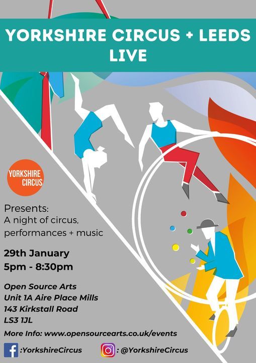 Yorkshire Circus + Leeds Live: An Evening of Circus