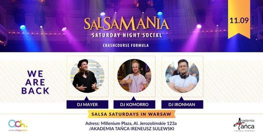 Salsamania 15 I: DJ Alexio (Italia), DJ Kondzio & more