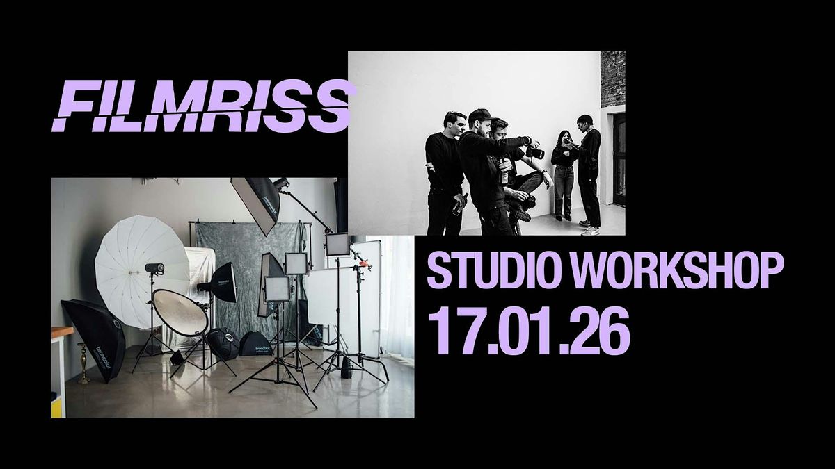 Filmriss Studio Workshop for Beginners & Intermediate Photographers