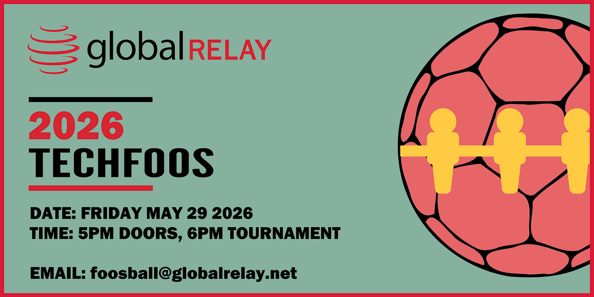 TechFoos 2026 - Free Foosball Tournament for the Vancouver Tech Sector