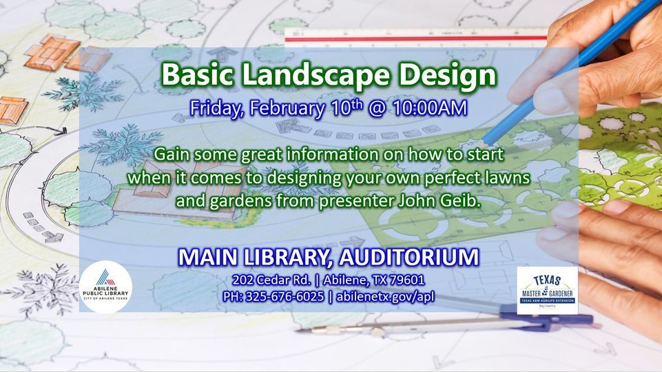 Learn About: Basic Landscape Design (Main Library)